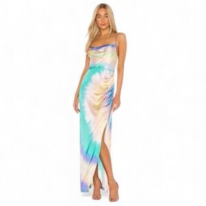 Retrofete Marlene Dress in Multi Tie Dye XL